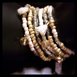 Handmade stretch bracelets